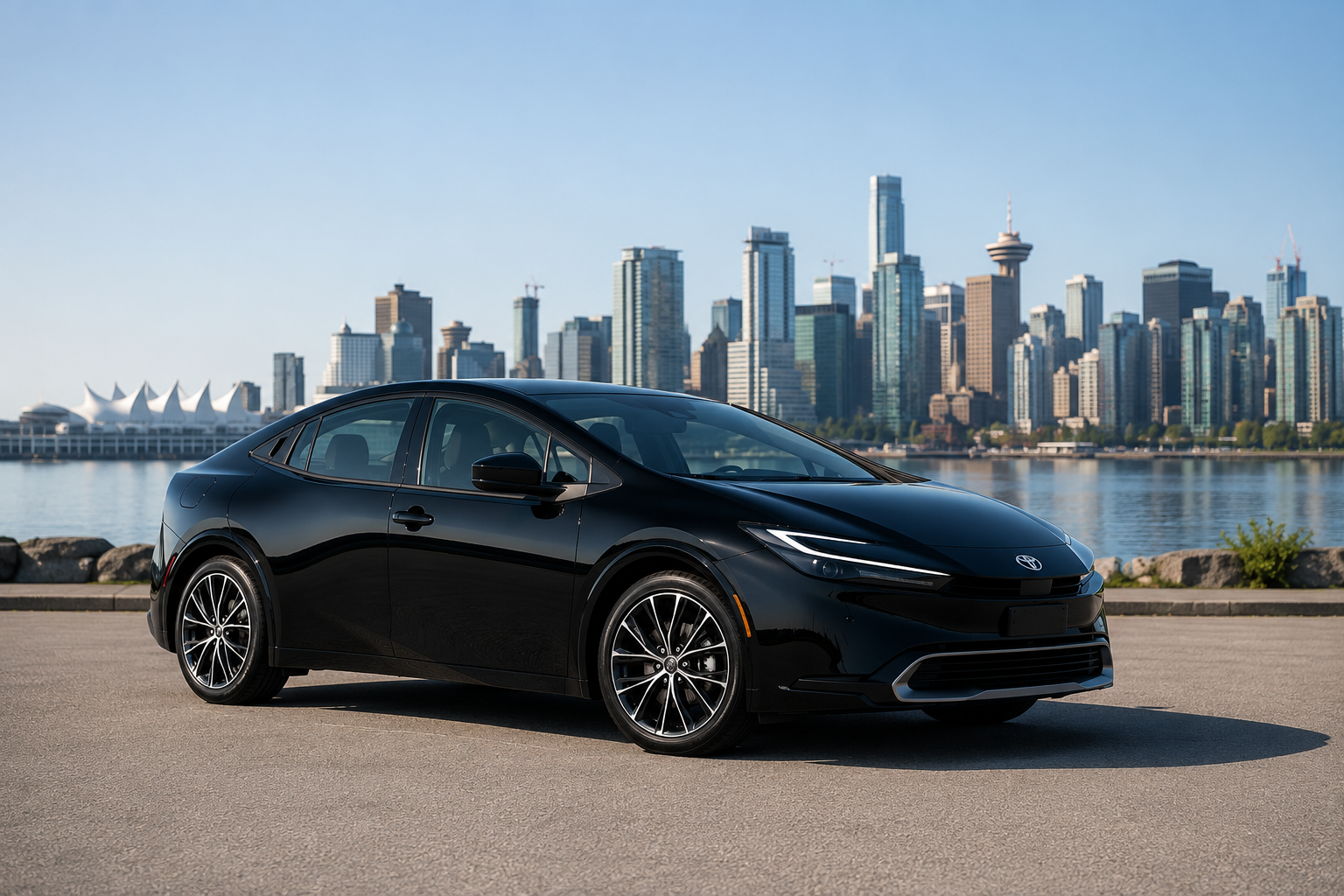2023 Toyota Prius available for rent in Richmond and Surrey, BC